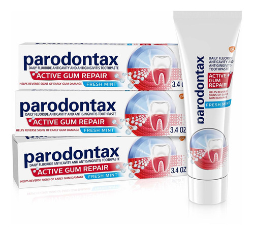 Parodontax Pasta De Dientes Activa De Reparacin De Encas, Pa