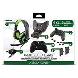 Kit 2 Bateria Headset Capa Carregador Base Xbox One - Nyko