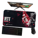 Mousepad Gamer Grande 80x40 - Valorant Jett 7