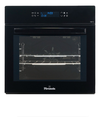 Horno Eléctrico De Empotrar Florencia Digital Negro 7887e 