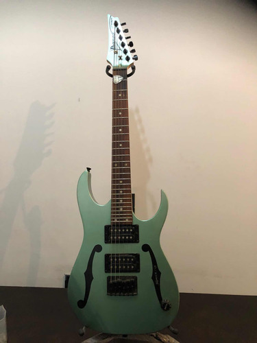 Guitarra Ibanez Mikro Paul Gilbert Pgmm21  Mgn Verde