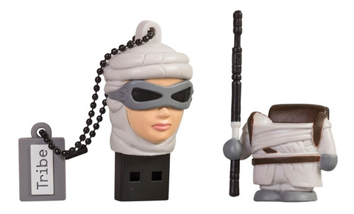 Memoria Usb Tribe Star Wars 8gb Usb Rey Color Gris