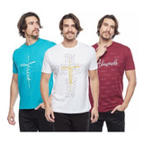 Lote 7 Camisas Plus Size Baratas Religiosa Revenda Oferta