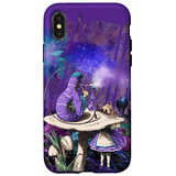 Funda Para iPhone X/xs Caterpillar Mushroom