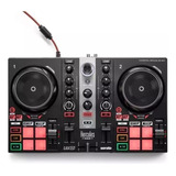 Controlador Dj Hercules Djcontrol Inpulse 200 Negro De 4 Canales