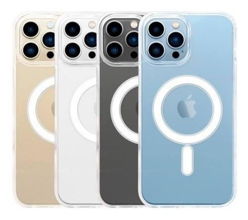 Capa Capinha Case Clear Magnética Para iPhone 14 Pro
