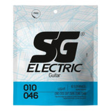 Encordoamento Sg Strings Para Guitarra 010