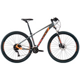 Bicicleta  Oggi Big Wheel 7.0 2023 Aro 29 G-19  18v Freios De Disco Hidráulico Câmbios Shimano Cor Cinza/laranja