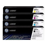 Kit Toner Hp Cf400a Cf401a Cf402 Cf402a (201a) Original Novo