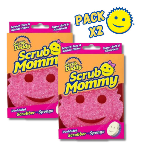 Scrub Mommy Esponja Original Pack X2