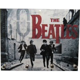 Porta Chaves Chaveiro Decorativo Banda Beatles Madeira Mdf