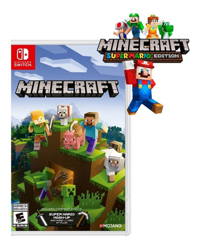 Minecraft - Nintendo Switch Incluye Super Mario Mash-up Pack