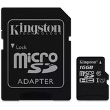 Memoria Micro Sdhc Con Adaptador 16gb Clase 10 Kingston