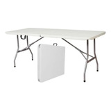 Mesa Plegable Camping 180 X 75 Cms Portátil