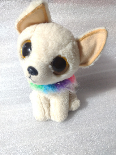 Peluche Ty Beanie Boo Perrito Chihuahua Chewey- 17 Cm