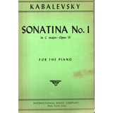 Sonatina Numero 1 In C Major Opus 13 Kabalevsky