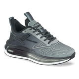 Tenis Humar Gris-neg Para Mujer Croydon