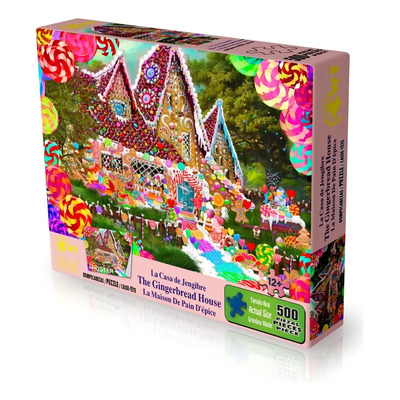 Wuundentoy The Gingerbread House con 500 piezas de rompecabezas | Meses sin interés