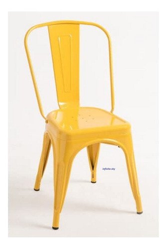 Silla Para Panadería Amarillo Infinito Sky