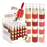 36 Batom Lip Tower Matte 4 Em 1 3074 - Box Vivai Atacado 