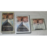 Paquete De La Pelicula Titanic. Dvd, Vhs, Cd. 