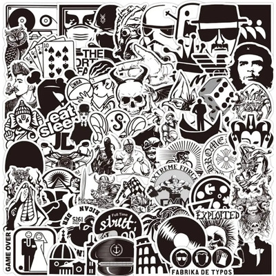 Graffiti Sk8 Bomb 50 Stickers Calcomanias Vinil Vs Agua