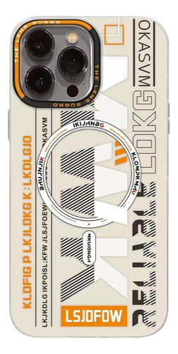 Funda Magnética Esmerilada Anticaída Para iPhone 15/14/13/12