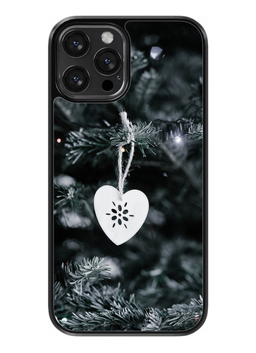 Funda Diseño Para iPhone Corazon Con Brillos #3