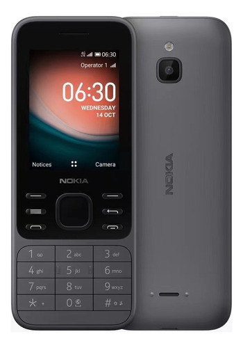 Teléfono Celular Nokia 6300 Wifi Gsm Desbloqueado Teléfono Barato Gris .