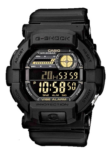 Relógio Casio G-shock Gd-350-1bdr Original + Nfe + Garantia