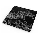 Mouse Pad Gamer Omaigat Gran Ola S 220x200x3mm Negro