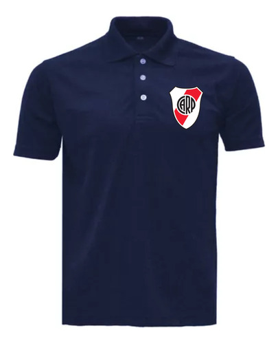 Chomba Personalizada Algodón Piqué River Plate