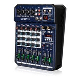 Mezclador Análogo 6 Canales Pro Dj T6 / Mixer