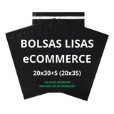 Bolsas E Commerce Negras 20x30 N°1 Calidad Premium X100