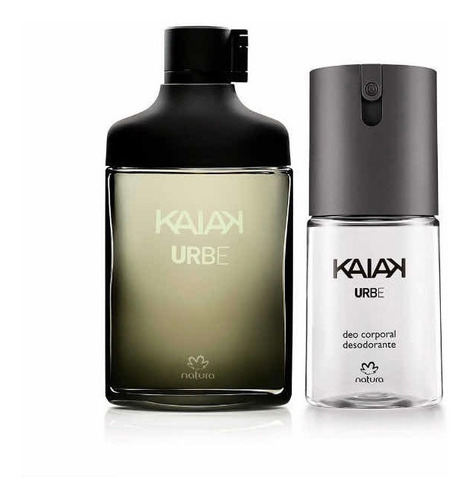 Perfume Masculino Kaiak Urbe  + Spray Corporal Natura. 