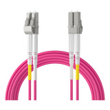 Patchcord Fibra Om4 40gb Multimodo Lc-lc Upc Duplex 3 Metros