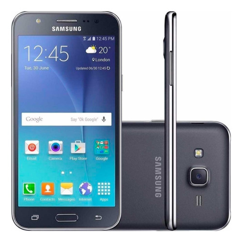 Celular Samsung J5 8gb Preto Seminovo Estado Impecável