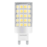 Lampara Led 9w Bipin G9 Macroled G9-9 220v Blanco Frio