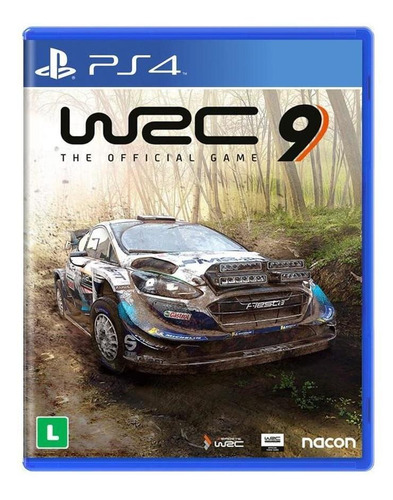 Jogo De Rally Play Station 4 Wrc 9 Original Nacon