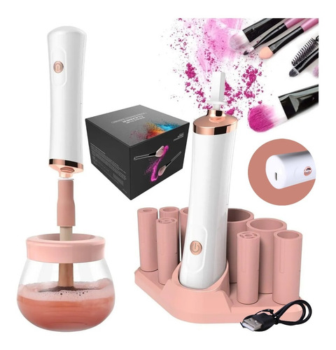 Limpiador Electrico Brochas De Automático Maquillaje,usb