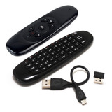 Mini Teclado Air Mouse Sem Fio Usb 2,4ghz Android Pc Tv Mac