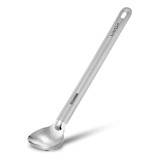 Cuchara De Titanio Spoon Lixada Para Cubiertos Para Mochiler