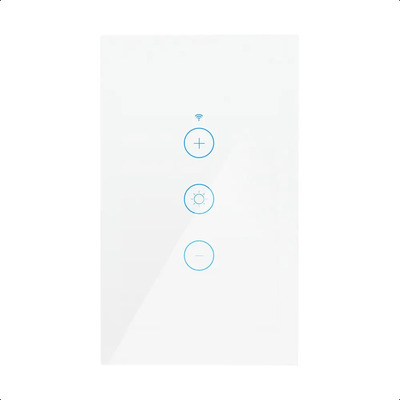 Interruptor Inteligente Wifi Atenuable Blanco Panel Táctil Corriente nominal 15 A Voltaje nominal 240V | Meses sin interés