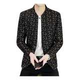 Blazer Traje Saco Slim Fit Estilo Coreana Para Caballeros