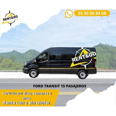 Renta De Camionetas 15 Pasajeros Y Carga | MercadoLibre
