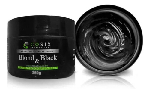 Máscara Matizadora Blond & Black Platinum Ecosix - 250g