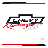 Calcas Sticker Chevrolet Chevy Racing De 22x10cm 1pz 