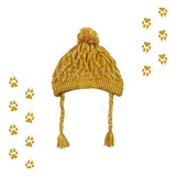 Gorro De Invierno Para Mascotas | Gorro Lana Color Mostaza