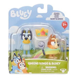 Bluey Figuras Articuladas Pack X2 + Accesorios 13082