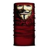 Anonymous Mask Balaclava Bandana Cuellero Moto Bicicleta 